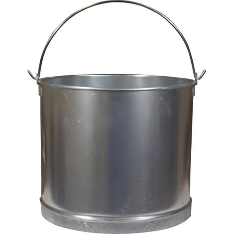 Seau en acier avec poignée 18 Litres - Dimensions : Ø 30 x Hauteur 27 cm