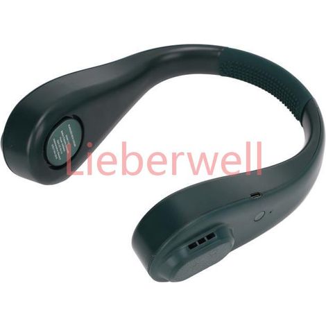Ventilateur de cou , Zerone , Modèle sans lame , USB , Affichage numérique , 25 dB silencieux (1/4)