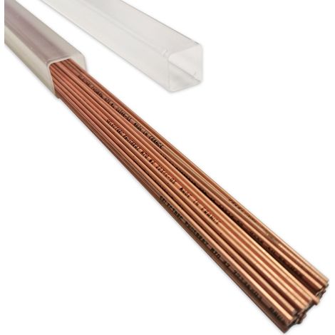 Selectarc – Lot de 40 baguettes de brasure Cu/Ph 2 mm – Haute teneur en phosphore – Pour plomberie et climatisation – Modèle PHOSBRAZ M70