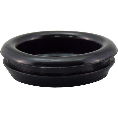 Passe-câble RS PRO en PVC, Ø câble max. 20.8mm, Ø découpe 26mm ( Prix pour Sachet de 100 )