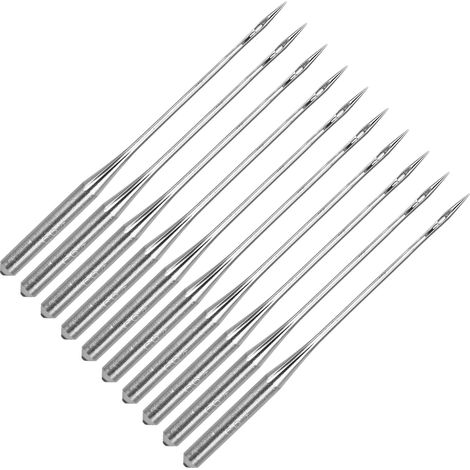 100 aiguilles pour machines à coudre domestiques, aiguilles pour machines à coudre plates, 65/9 (1/5)
