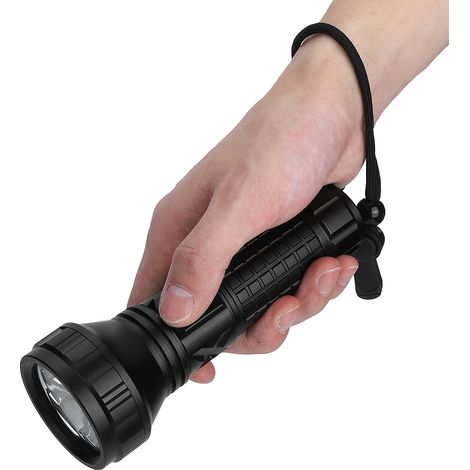 Lampe torche SST40, lampe torche rechargeable par USB, lampe torche haute intensité longue portée. (1/5)