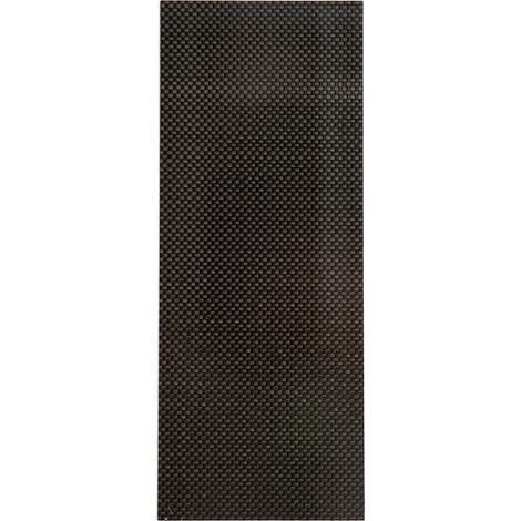 Feuille carbone 3K brillant, plaque stratifié fibre de carbone pure, tissu carbone twill pour bricolage artisanal 100x250x1.0mm (1/5)