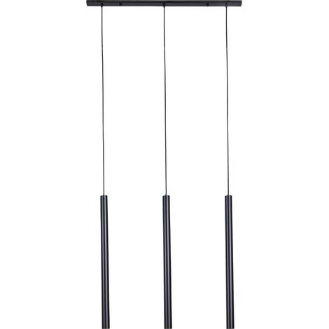 Lampada sospesa barra Yabu 100cm nera 3 luci GU10 Shilo (1/2)