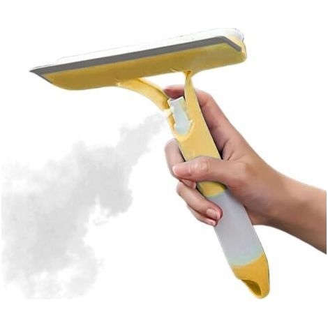 Windshield Wiper - Windshield Wiper with Foam Spray Wiper Set Bathroom Window Squeegee with Spray Window Cleaner