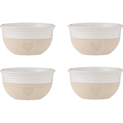 4-teiliges Mini-Schüssel-Set Rustikaler Charme / Mason Cash