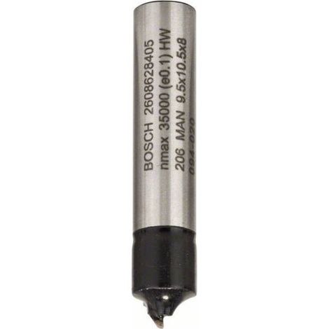 BOSCH  FRESA PARA MOLDURAS, 8 MM, R1 3,2 MM, D 9,5 MM, L 10,2 MM, G 41 MM (1/3)