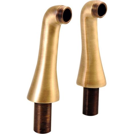 Sapho Reitano Rubinetteria Antea - Collegamento per montaggio miscelatori bordovasca, 2 pz, color bronzo 9856 (1/4)
