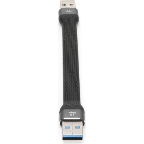 Questo adattatore USB portatile con involucro in lega garantisce una ricarica rapida ed è ampiamente compatibile con computer desktop e portatili dotati di rivestimento esterno in TPE.