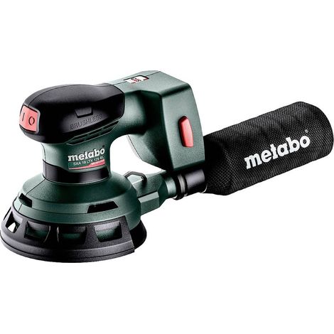Metabo – Ponceuse orbitale excentrique 18V 125mm 600146850 – Moteur Brushless – Vitesse 4000-10000/min – Pour bois dur et béton armé (1/3)