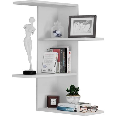 Bois Mur Support Corner Shelf Shelf Balos 77x45x45 - VCM (1/4)