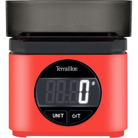 Balance de cuisine Terraillon Mythique BA22 0,7 L Rouge
