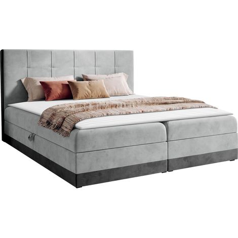 Cama continental Villa, Kameleon 92 + Kameleon 84, Continental, Doble, 180x200, Tapiz, Somieres, 182x213x120cm (1/5)