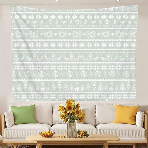 Tapisseries murales bohèmes en tissu pour la décoration de la chambre à coucher 100x75cm (1/5)