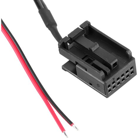 Adaptateur AUX Bluetooth sans fil pour voiture compatible avec BMW Z4, E85, X3, E83, E39, E60, E61, E63, E64 (1/4)