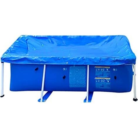 Bache Piscine Ronde, Bache A Bulle Piscine Rectangulaire Solaire, Bâche Pour Bassin Exterieur, Bache Bulle Piscine, Bache Piscine Chauffante Hors Sol De Jardin Spa Piscine Protection d Ete Bleu-92x240 (1/5)