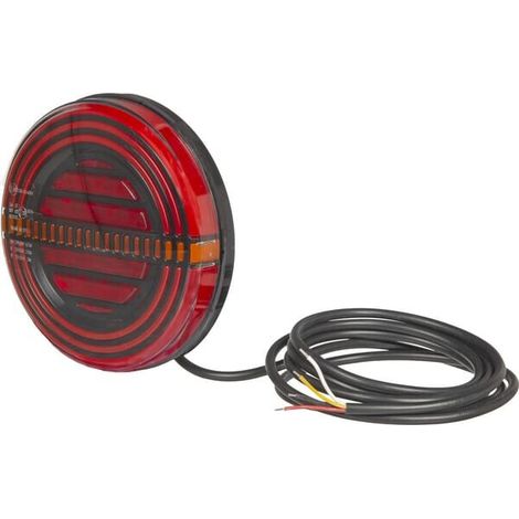Piloto trasero LED combinado, redondo, 12/24V, Ø 142 mm, Kramp LA40073 (1/5)
