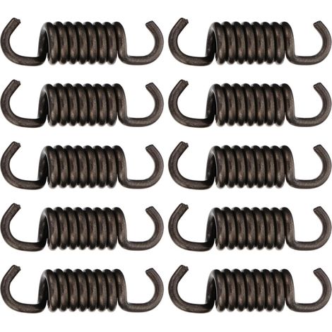 10 Pièces de Ressorts D'embrayage en Acier pour Tondeuse à Gazon, Facile à Retirer, Finition Polie Fine, Accessoires pour Jardin et Agriculture