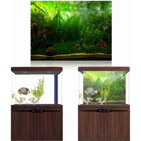 Strapazierfähige PVC-Aquariumtapete für Unterwasserdekoration 61x30 cm - (1/5)