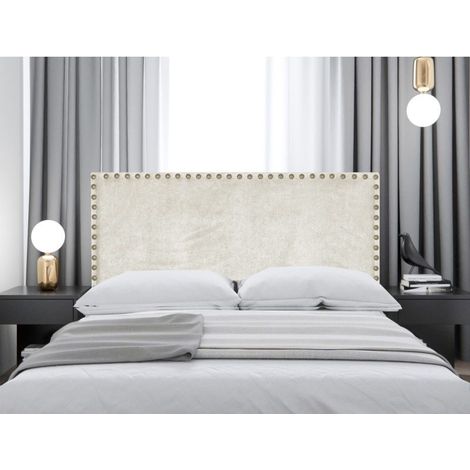 Cabecero cama Madrid  antimanchas 120*125 beige