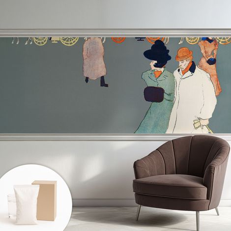 Carta Da Parati - Murale Alla Moda Decorazione - Camera Da Letto - Con Colla Gratuita Costumi da allenatore 250x104 cm (1/5)