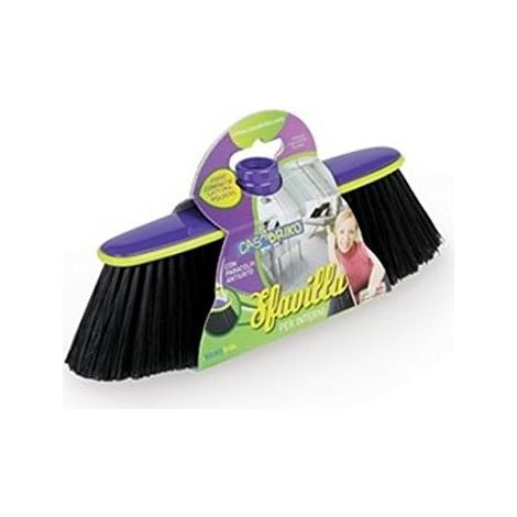 SCOPA SFAVILLA IDEALE PER CON PARACOLPIANTIURTO. MORBIDE E RESISTENTI FIBRE PIUMATE
