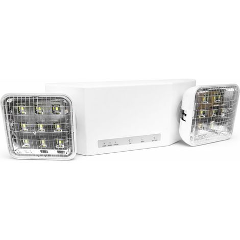 Luz de Emergencia LED Twin Spotlight 8W 130lm 8 W (1/2)