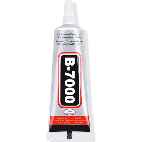 Colle artisanale imperméable SkyAuks B-7000, super colle transparente blanche, 110 ml (1/5)