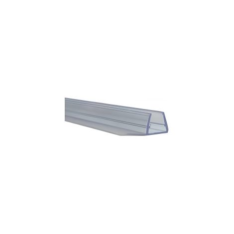 Guarnizione Gocciolatoio Verticale 220 cm con Aletta 10 mm per Vetro 8-10 mm