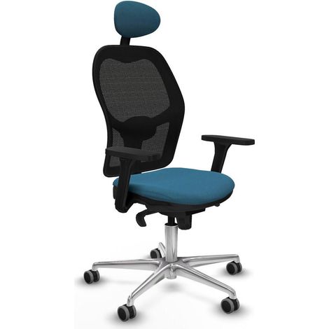 Piqueras y Crespo Jorquera Sedia da ufficio nera design moderno (1/3)