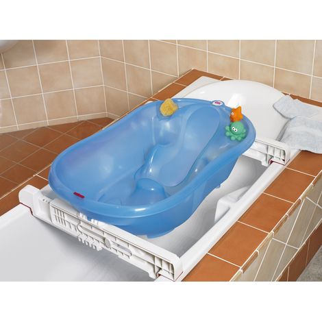 OKBABY Vaschetta da Bagno Onda Azzurro (1/4)