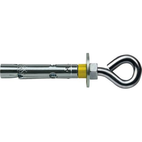 Scatola da 100 unità di ancoraggi Dynabolt con anello zincato Ø8x45mm