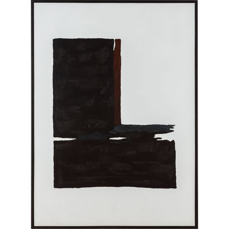 Lienzo 80X5X120 Blanco/Negro (1/2)
