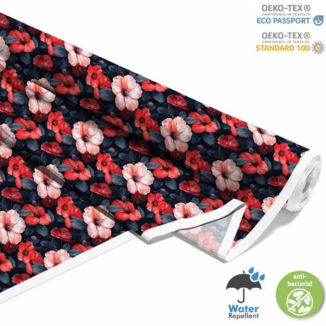 TESSUTI DECORATIVI PER ESTERNI OXFORD - Motivo Fiori I DX5464 (1/5)