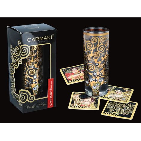Carmani, Wodkaglas – G. Klimt. Baum