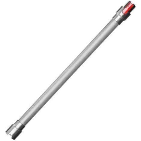 Tube d'extension de Rechange pour Dyson V11 V15 V10 V7 V8 Aspirateur Sans Fil, Tube Rallonge en Aluminium Baguette Extensible，Accessoire pour aspirateur,(Gris argent) (1/2)