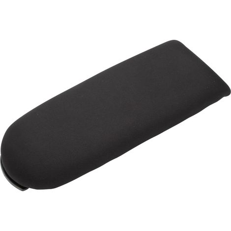 Copertura del bracciolo della console centrale compatibile con Jetta Bora Golf MK4 Polo Skoda Octavia Passat B5 Rivestimento in tessuto nero (1/4)