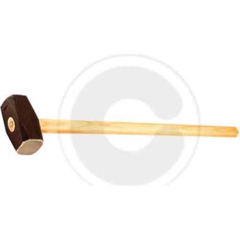 marteau A  deux tA tes manche en acier forgA  manche en bois kg 4 maillet