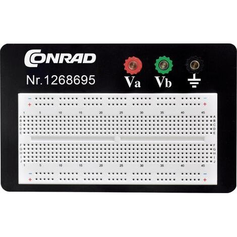 TRU COMPONENTS 0165-40-1-3301B Platine enfichable Nbr total de pôles 610 (L x l x H) 11.43 x 18.62 x (1/2)