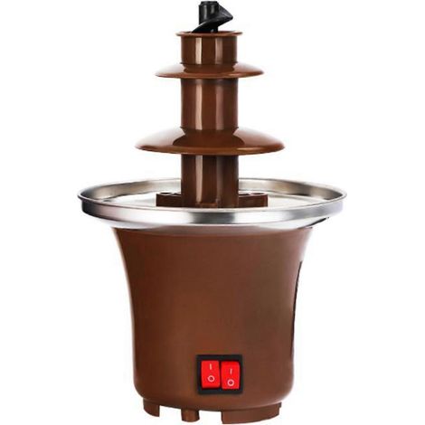 Fontaine à chocolat automatique pour la maison, avec tour de chauffe, pour chocolat fait maison (prise US). (1/5)