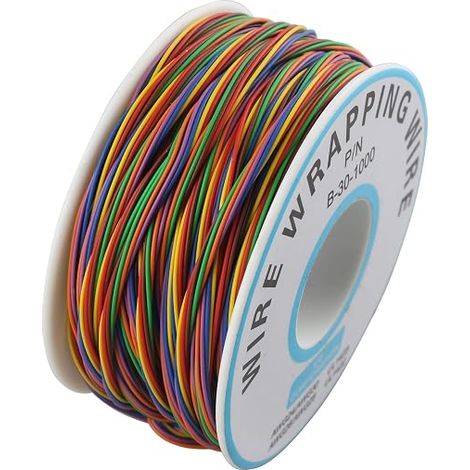PCB Jumper Wire 8 Colors Insulation Packing Cable 15m (1/3)