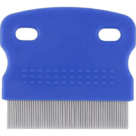 Trade Shop - PETTINE MANUALE ANTIPULCIPER CANI UND GATT SPAZZOLA ANTI PULCI CAN TOLETTATURA -