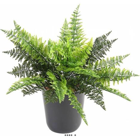 Fougère artificielle en piquet pour l'extérieur H 40 cm x D 40 cm (1/3)