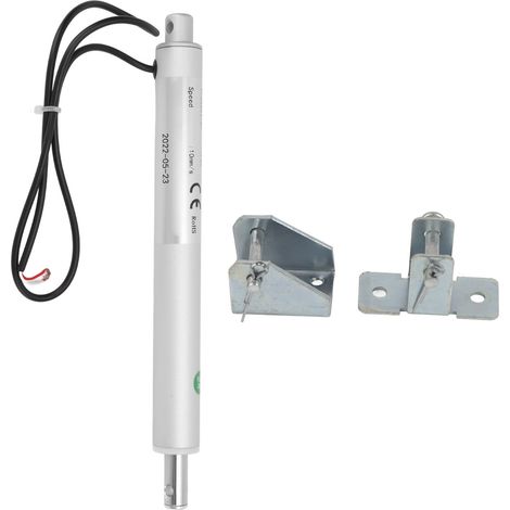 Micro-vérin linéaire électrique 12V, type stylo, course 50mm, à interrupteur de fin de course interne (1/5)