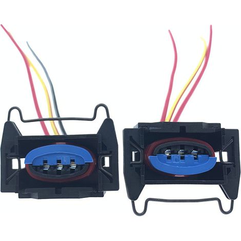 Applicable to older Ford Mondeo and Fiesta models: High voltage coil/ignition coil connector and headlight connector – JB1812-3P