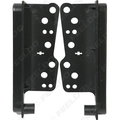 Compatible with Toyota Camry, Vios and Corolla: 10mm 2DIN audio system upgrade panel bracket (1/5)