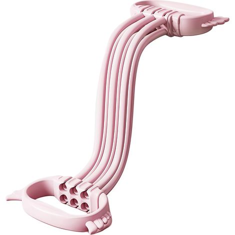Bandes de résistance réglables 6 tubes de 15 à 90 lbs, bandes d'entraînement pour les bras pour l'entraînement à la maison, bandes d'exercice, bandes élastiques pour pilates, bandes de