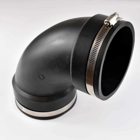 Giunto Flessibile per Tubi 110mm, Curva Senza Colla, Boni