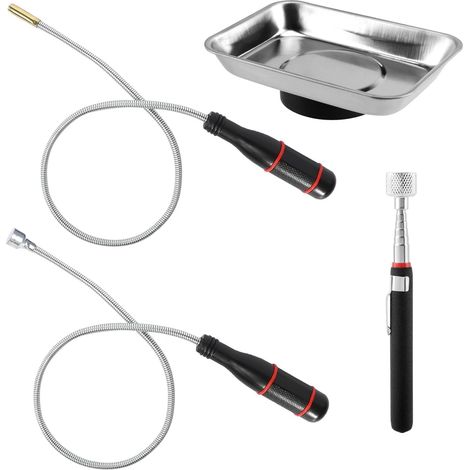 4 Aimant Telescopique, Aimant Mecanique Flexible, Magnétiques Télescopiques (1/5)