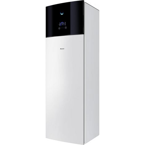 Daikin – Pompe à chaleur air-eau 180l – Efficacité énergétique A++ – Dimensions 1650x595x625mm – Température de départ 70°C jusqu'à -15°C